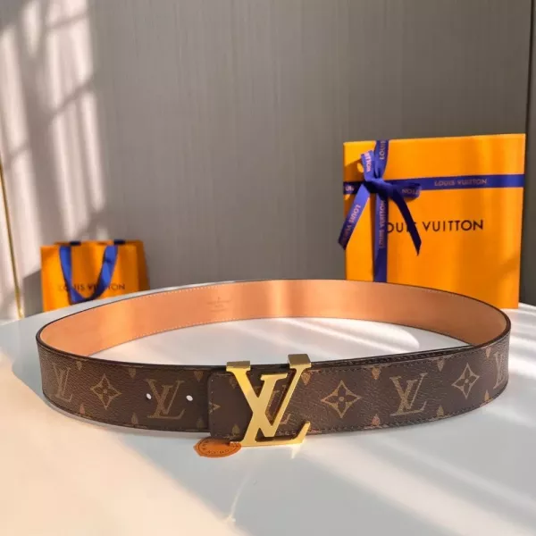 루이비통 모노그램 LV 골드버클 4cm 벨트