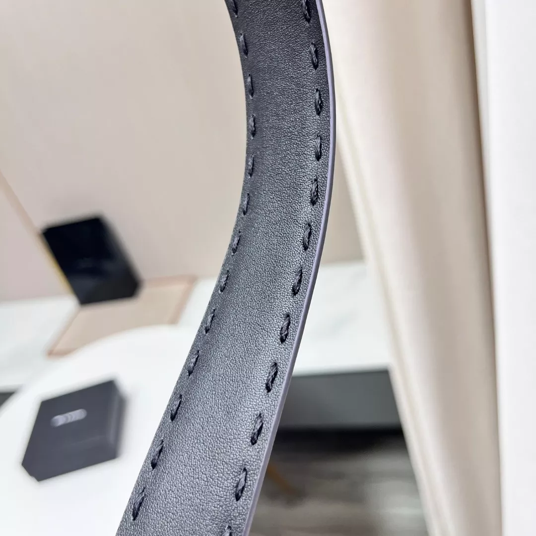 키톤 K 로고 3.5cm 카프스킨 벨트 상세 이미지 6