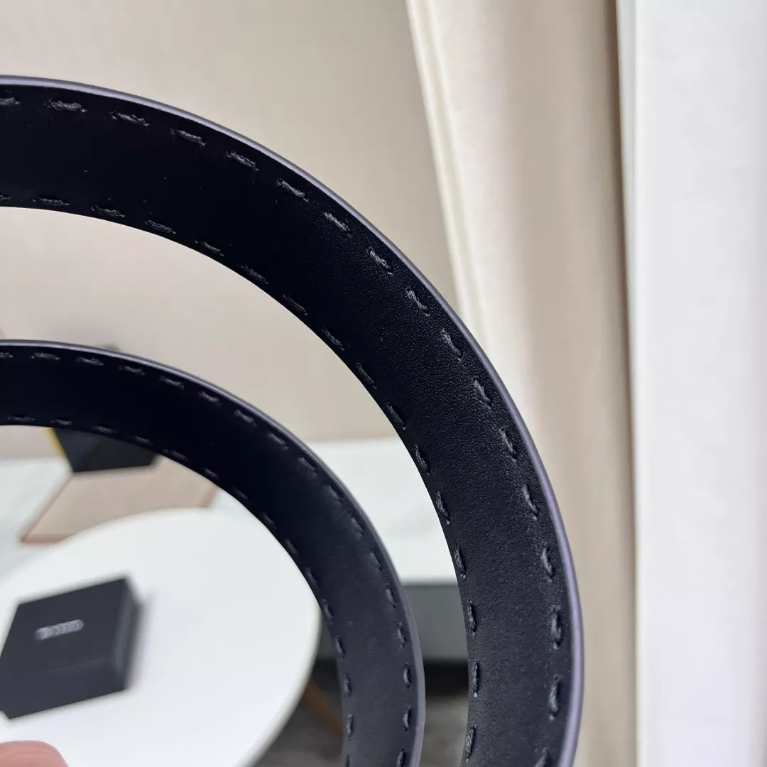 키톤 K 로고 3.5cm 카프스킨 벨트 상세 이미지 9
