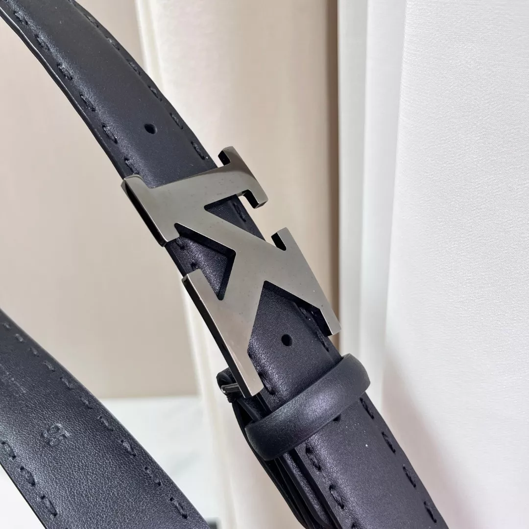 키톤 K 로고 3.5cm 카프스킨 벨트 상세 이미지 2