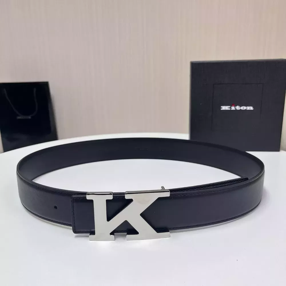 키톤 K 로고 버클 남성 벨트