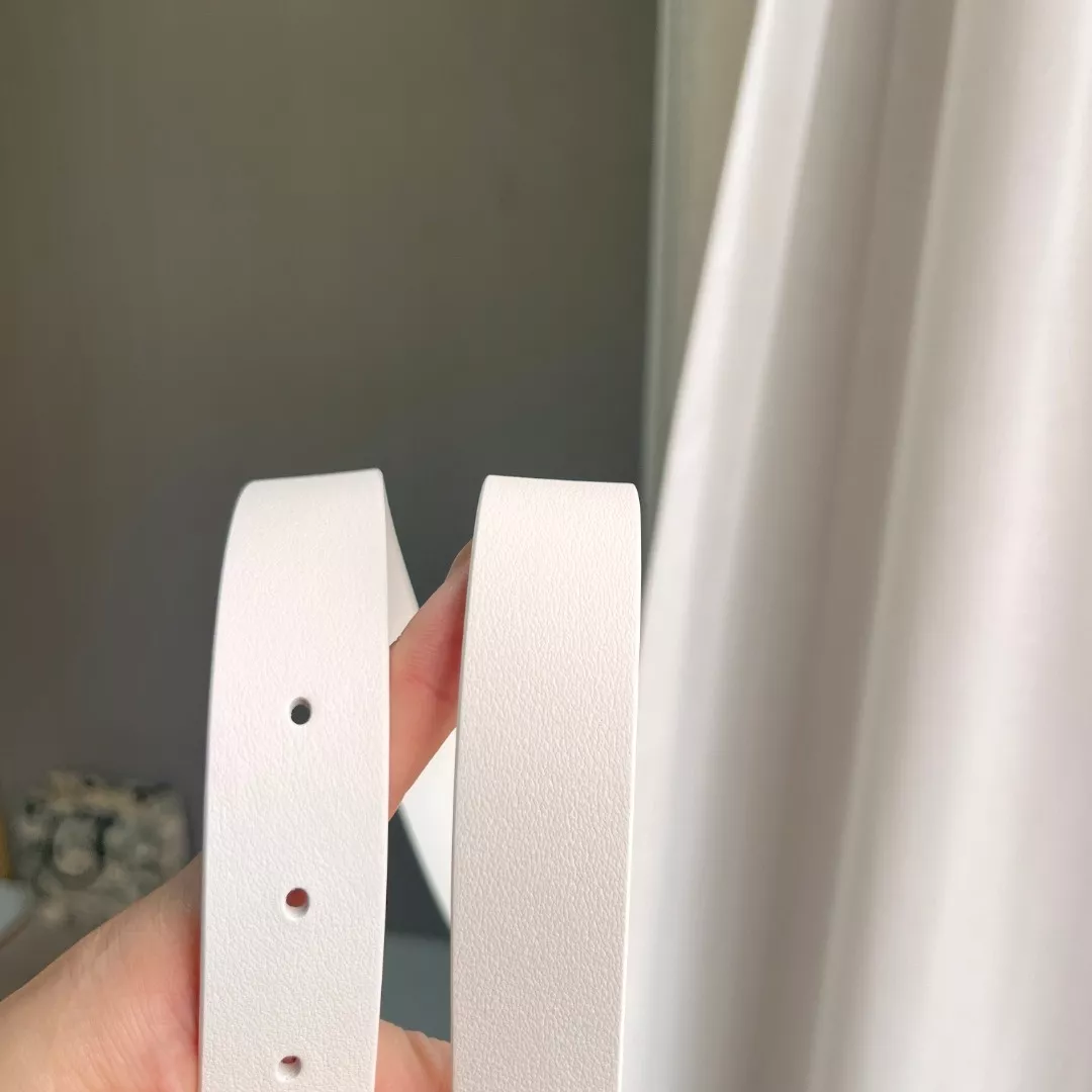 디올 CD 버클 양면 레더 벨트 상세 이미지 6
