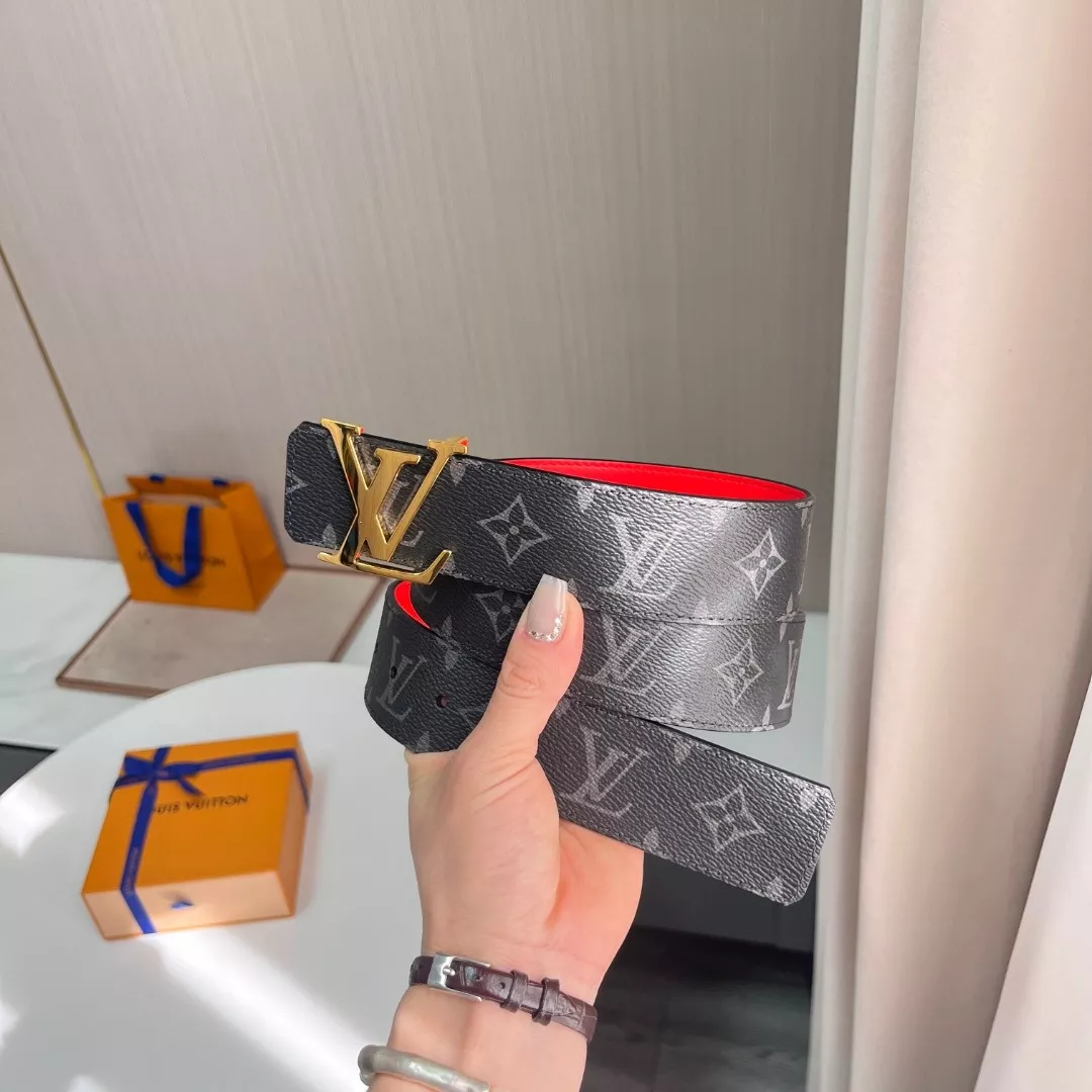 루이비통 모노그램 리버서블 LV 버클 벨트 상세 이미지 8