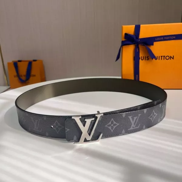 루이비통 모노그램 양면 리버서블 벨트 LV 버클