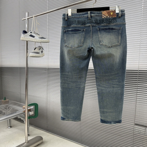 버버리 남성 스트레이트 핏 데님 팬츠