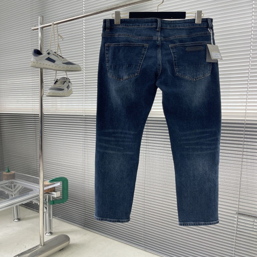 톰포드 25FW 블루 워싱 스트레치 데님 팬츠