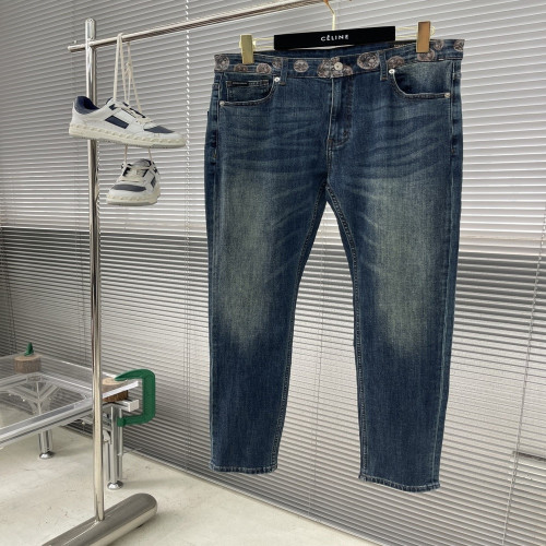 돌체앤가바나 2025 초가을 워싱 데님 팬츠
