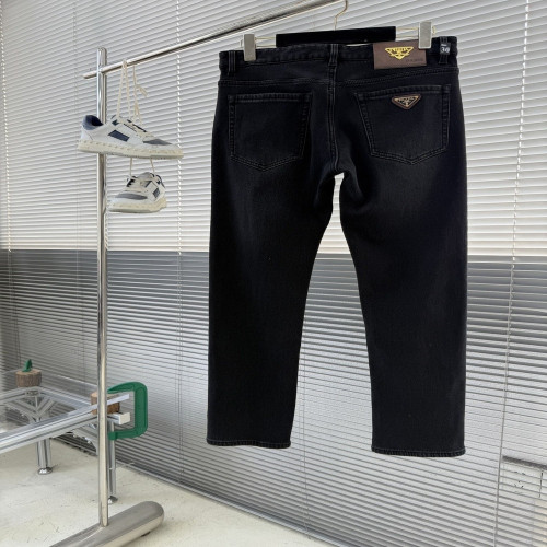 프라다 2023 FW 기모 안감 데님 팬츠