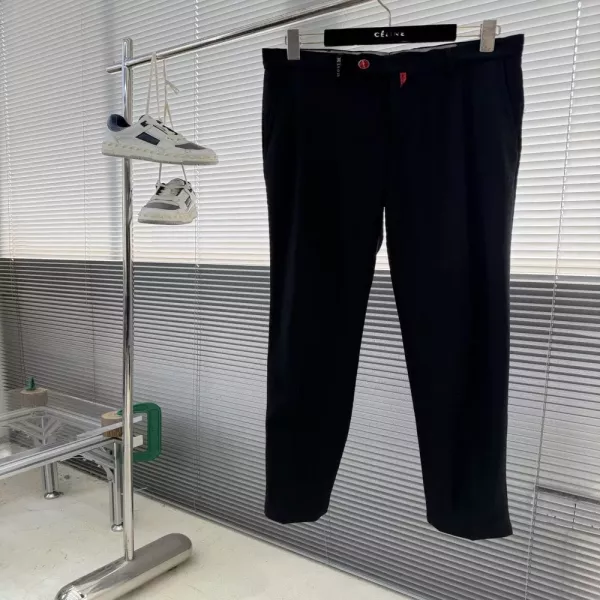 키톤 2025 FW 울 혼방 남성 비즈니스 센터프레스 슬랙스