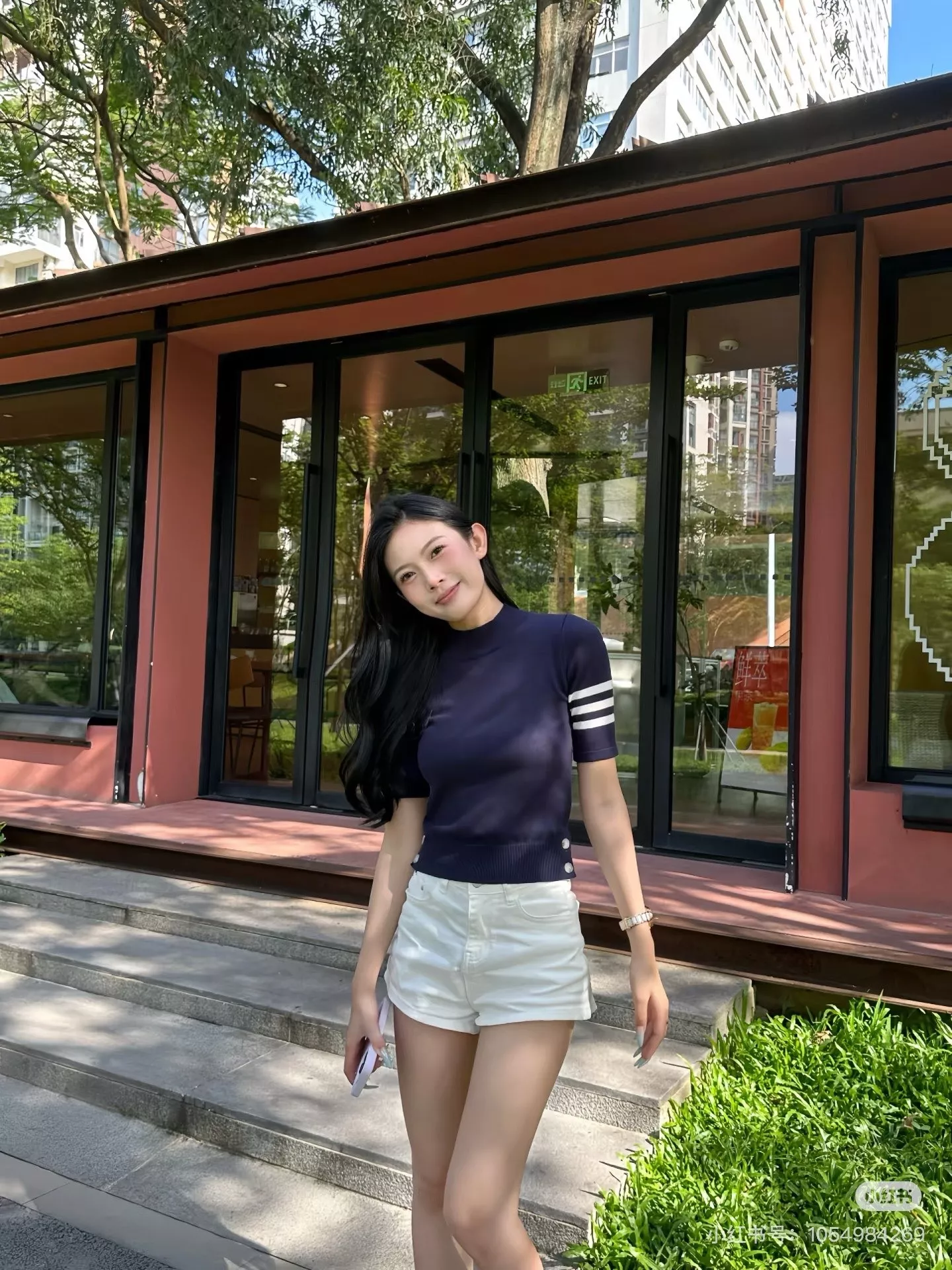 톰브라운 포바 디테일 니트 가디건 반소매 니트 세트 상세 이미지 25
