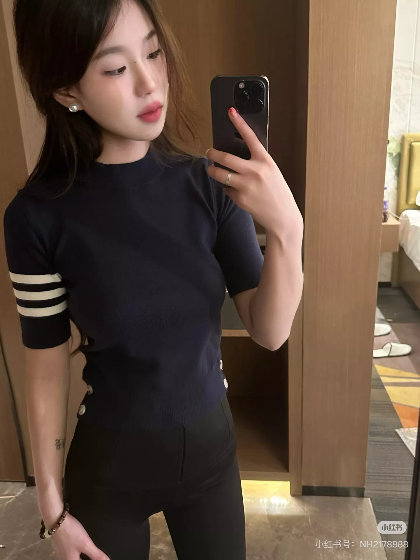 톰브라운 포바 디테일 니트 가디건 반소매 니트 세트 상세 이미지 28