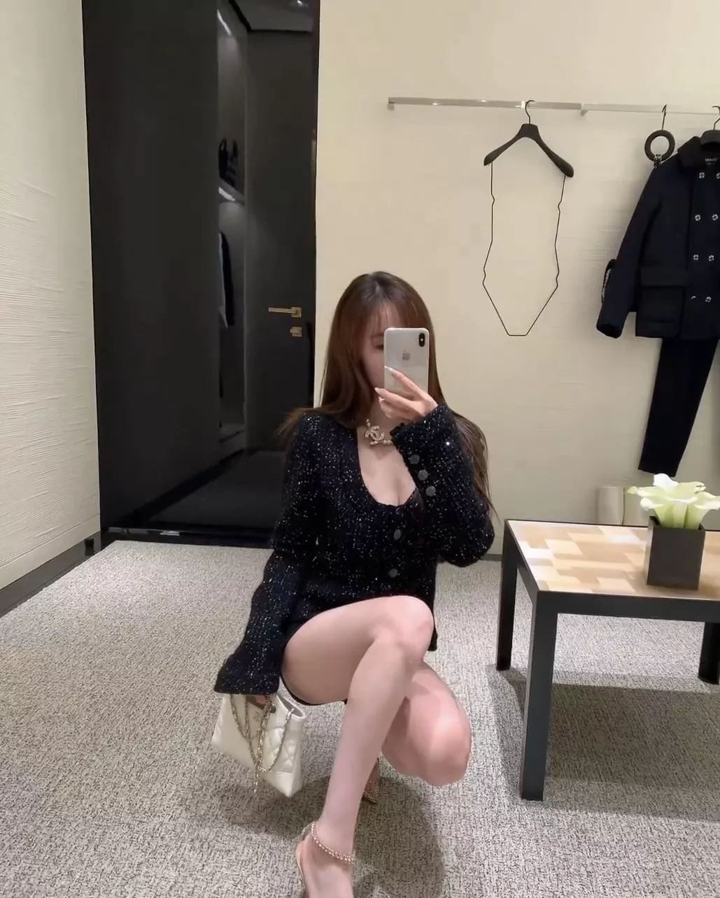 샤넬 스팽글 트위드 소프트 재킷 상세 이미지 19