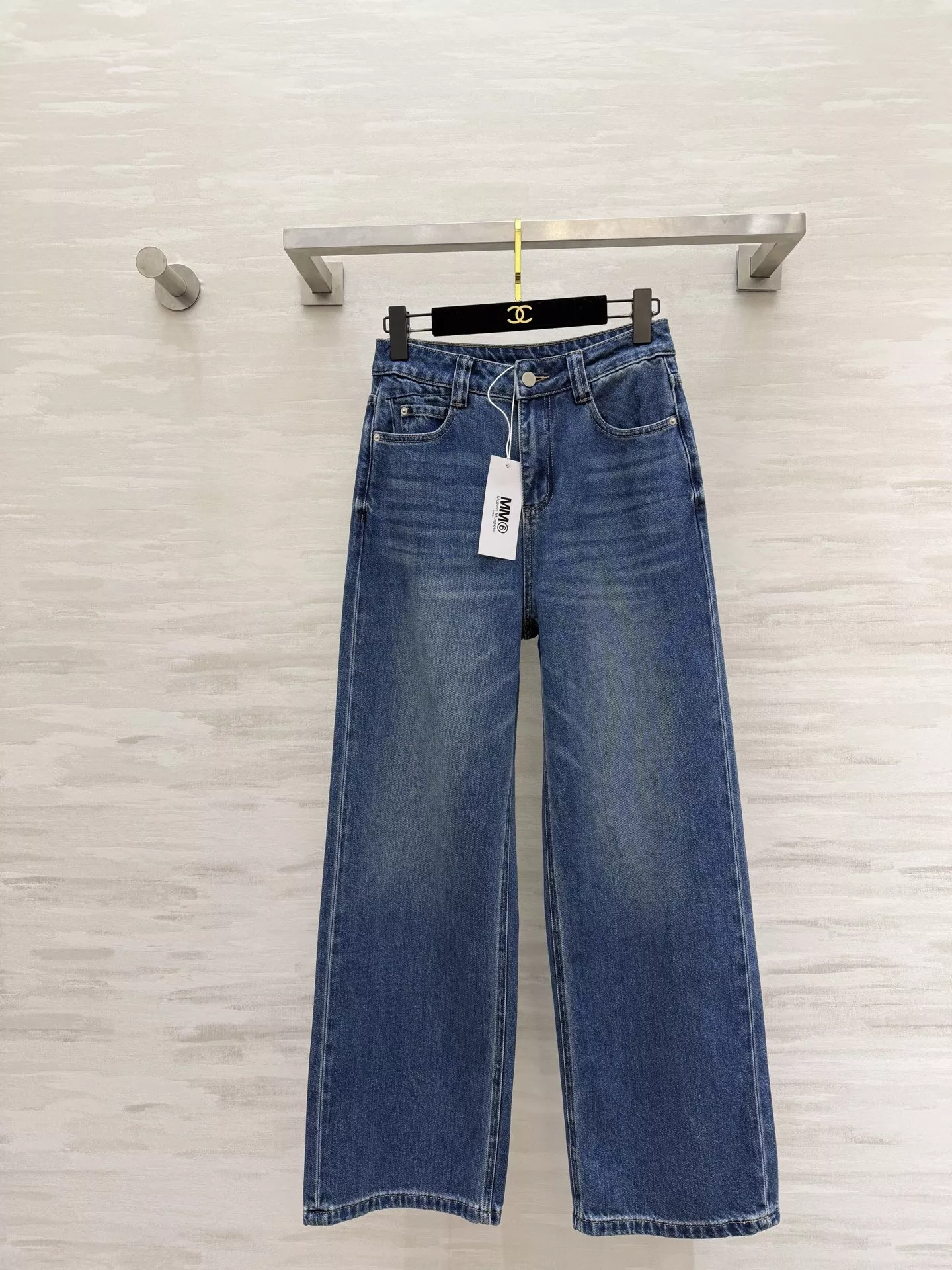 메종마르지엘라 MM6 26시즌 직통 데님 팬츠 상세 이미지 1