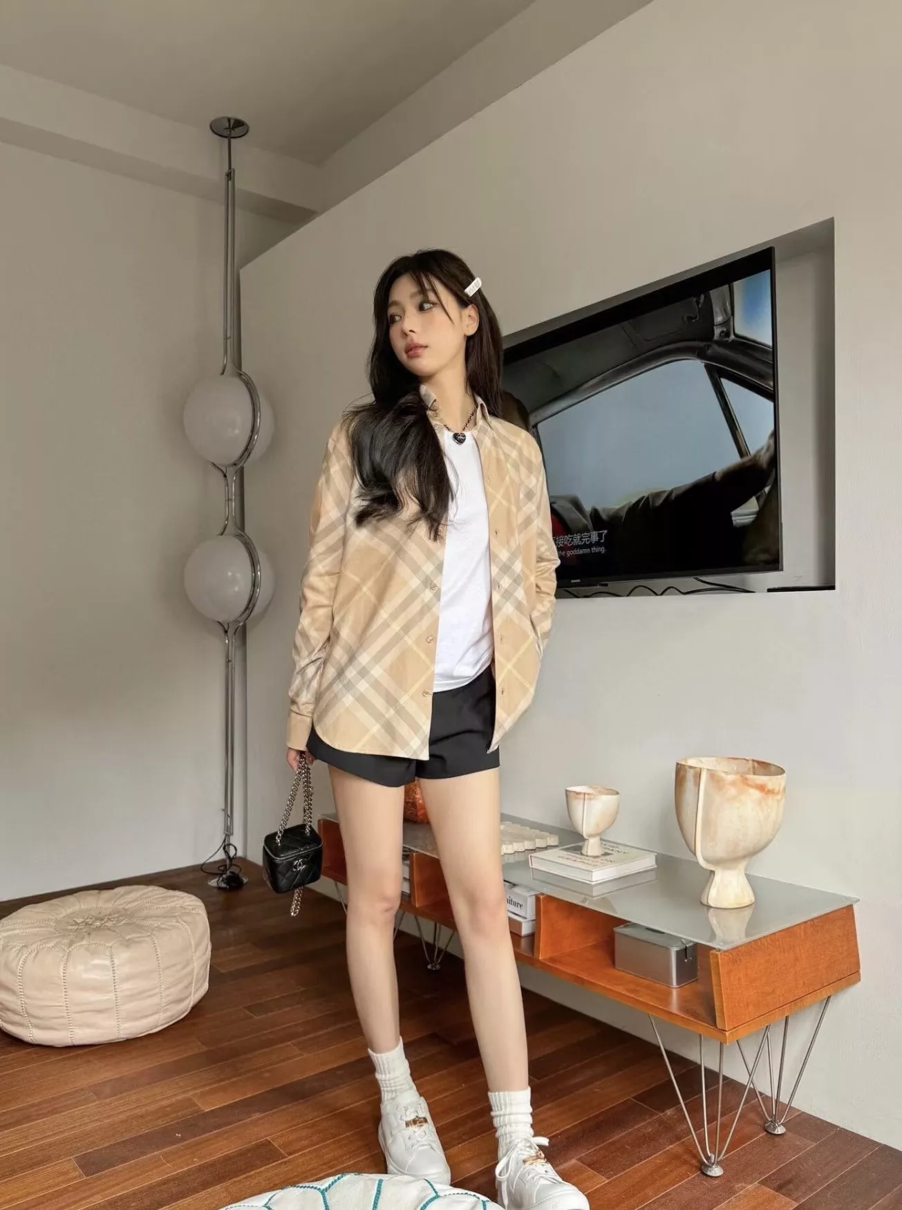 버버리 클래식 체크 코튼 셔츠 상세 이미지 17