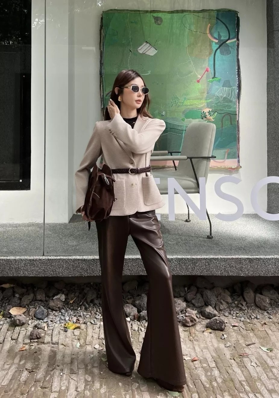 브루넬로쿠치넬리 브레이드 벨트 싱글 버튼 테일러드 재킷 상세 이미지 13