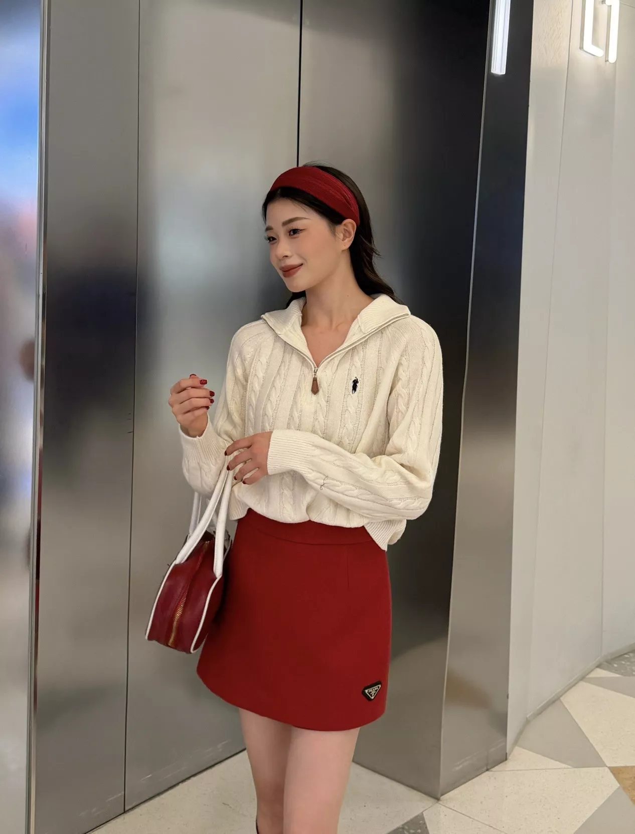 프라다 울 팬츠 스커트 상세 이미지 27