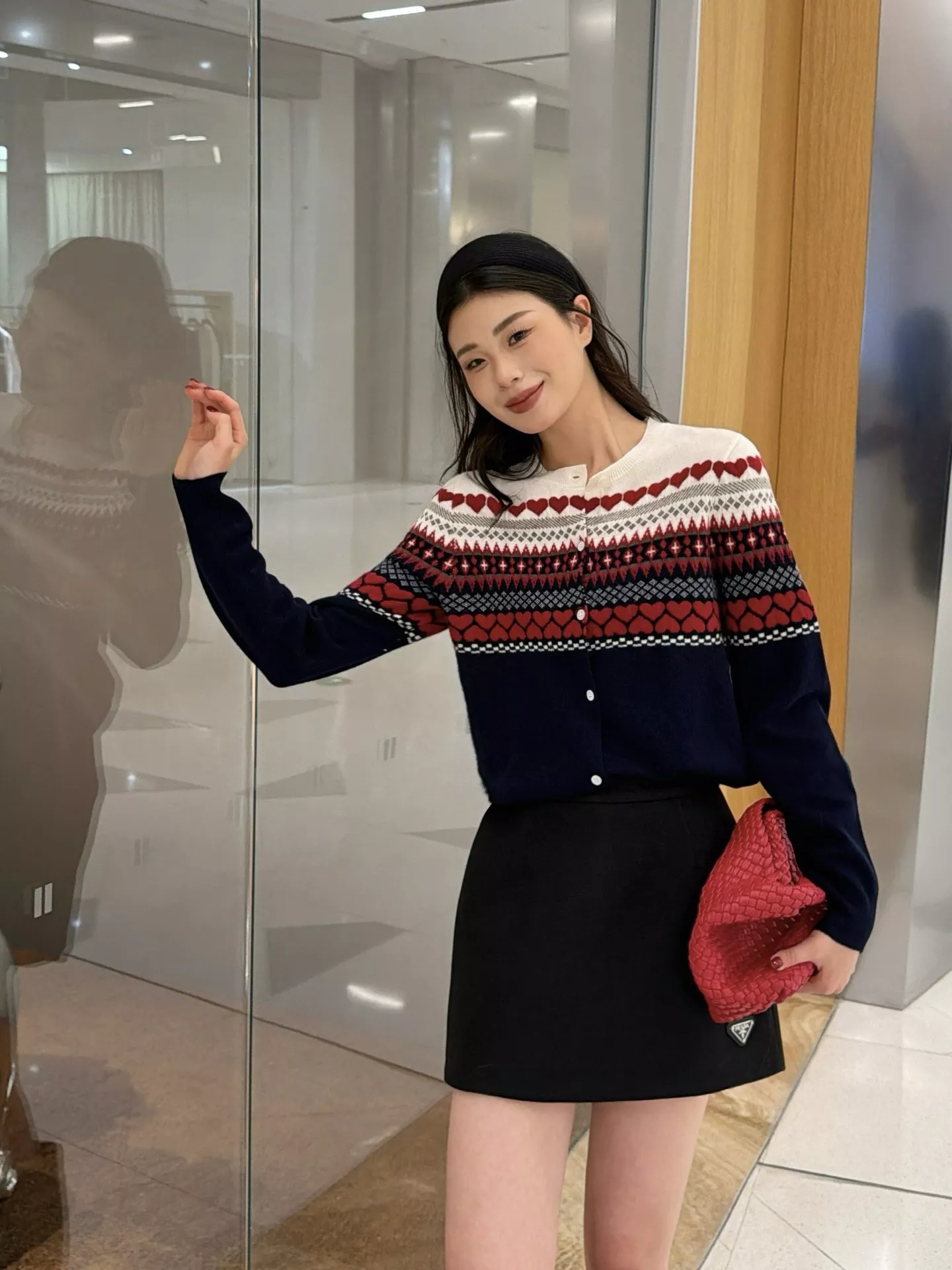 프라다 울 팬츠 스커트 상세 이미지 42