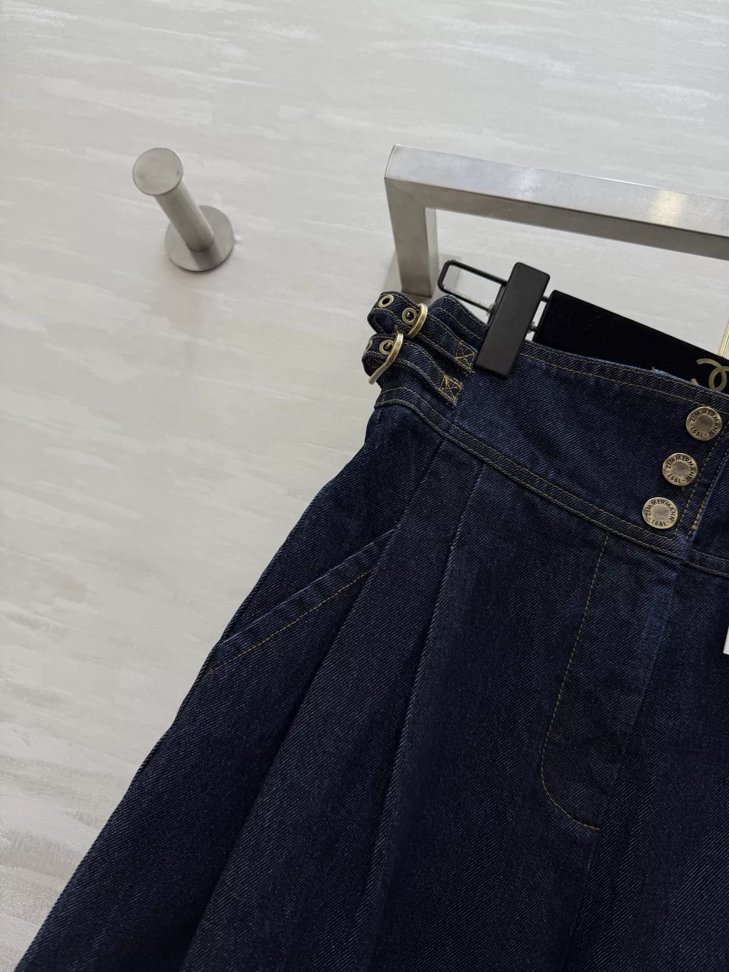 짐머만 레벨리온 랩 디자인 데님 셔츠 상세 이미지 20