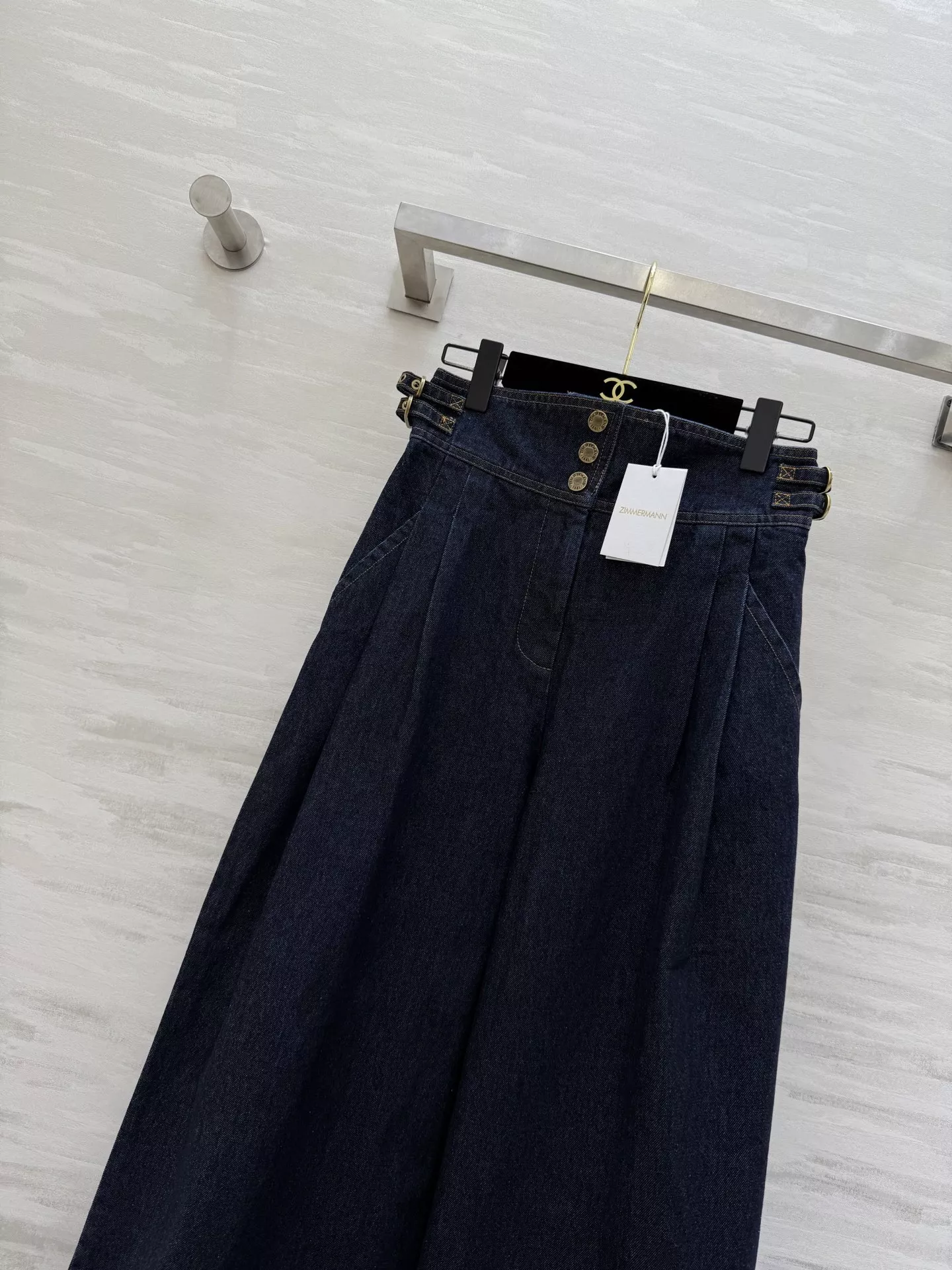 짐머만 레벨리온 랩 디자인 데님 셔츠 상세 이미지 18