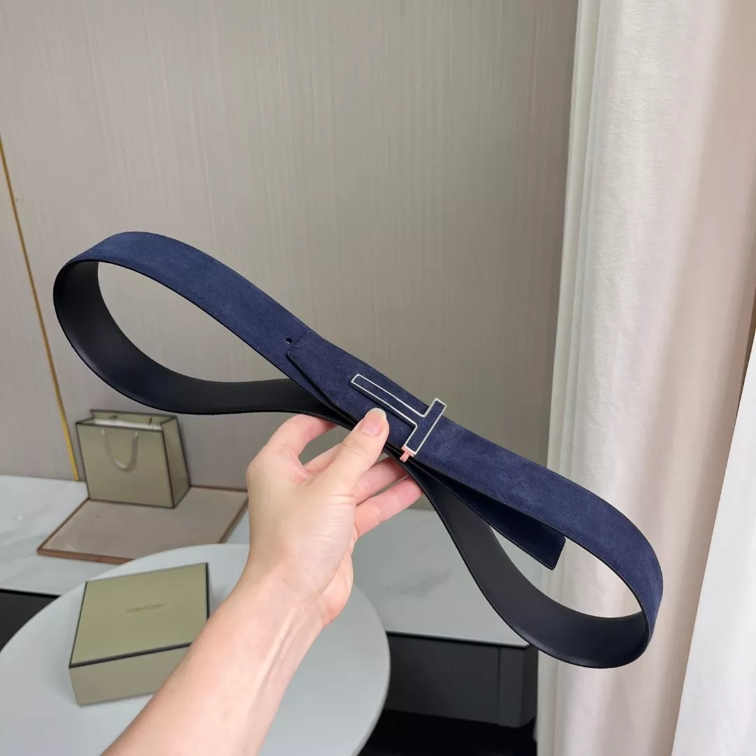톰포드 스웨이드 양면 소가죽 벨트 상세 이미지 3