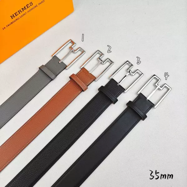 에르메스 H 스타일 35mm 핀버클 벨트