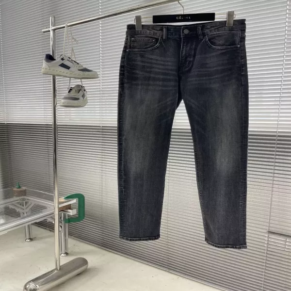루이비통 2025 FW 신상 캐주얼 스몰 스트레이트 데님 팬츠
