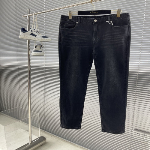 펜디 워싱 빈티지 스트레치 데님 팬츠