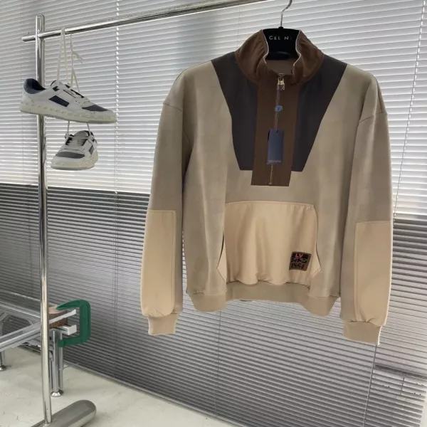 루이비통 다미에 반집업 공장 스타일 풀오버