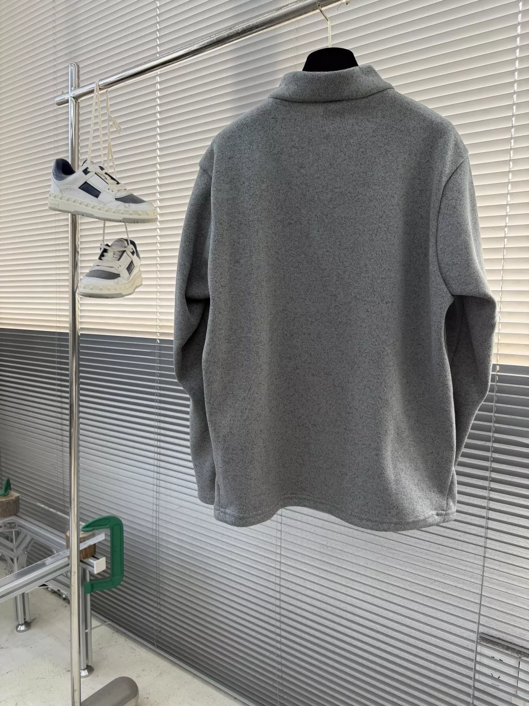 코오롱스포츠 폴라텍 혼방 반집업 플리스 풀오버 상세 이미지 8