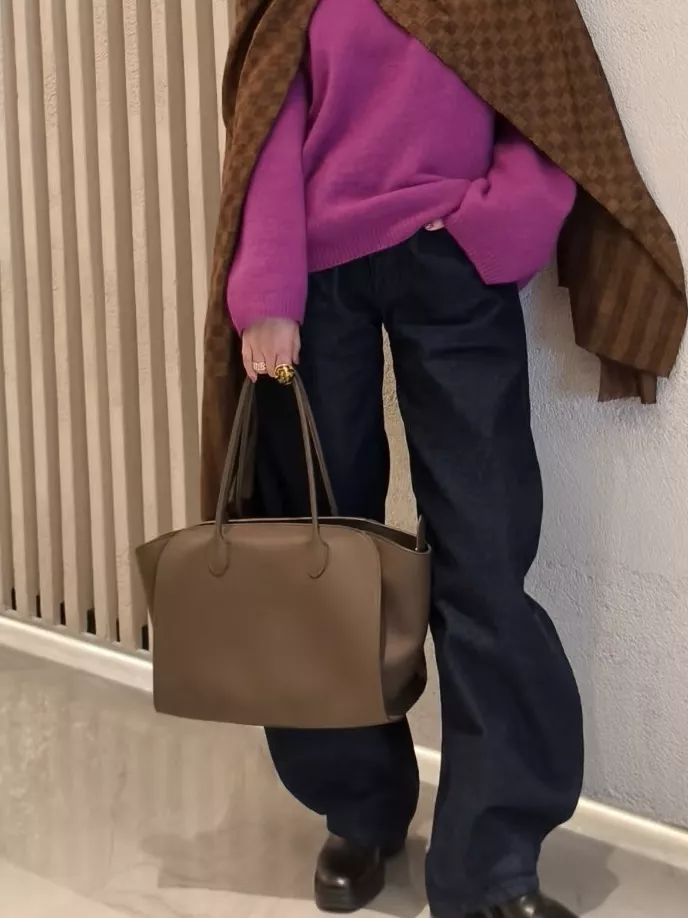 더로우 마를로 14 사들백 토트백 상세 이미지 10