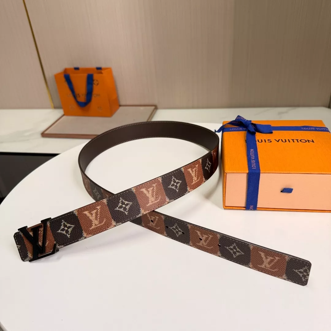 루이비통 모노그램 스트라이프 리버시블 버클 상세 이미지 9