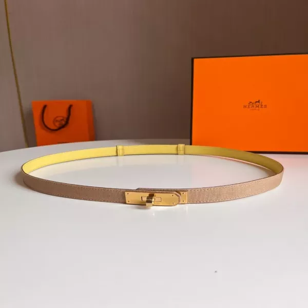 에르메스 켈리 1.8cm 슬림 레더 리버서블 스타일