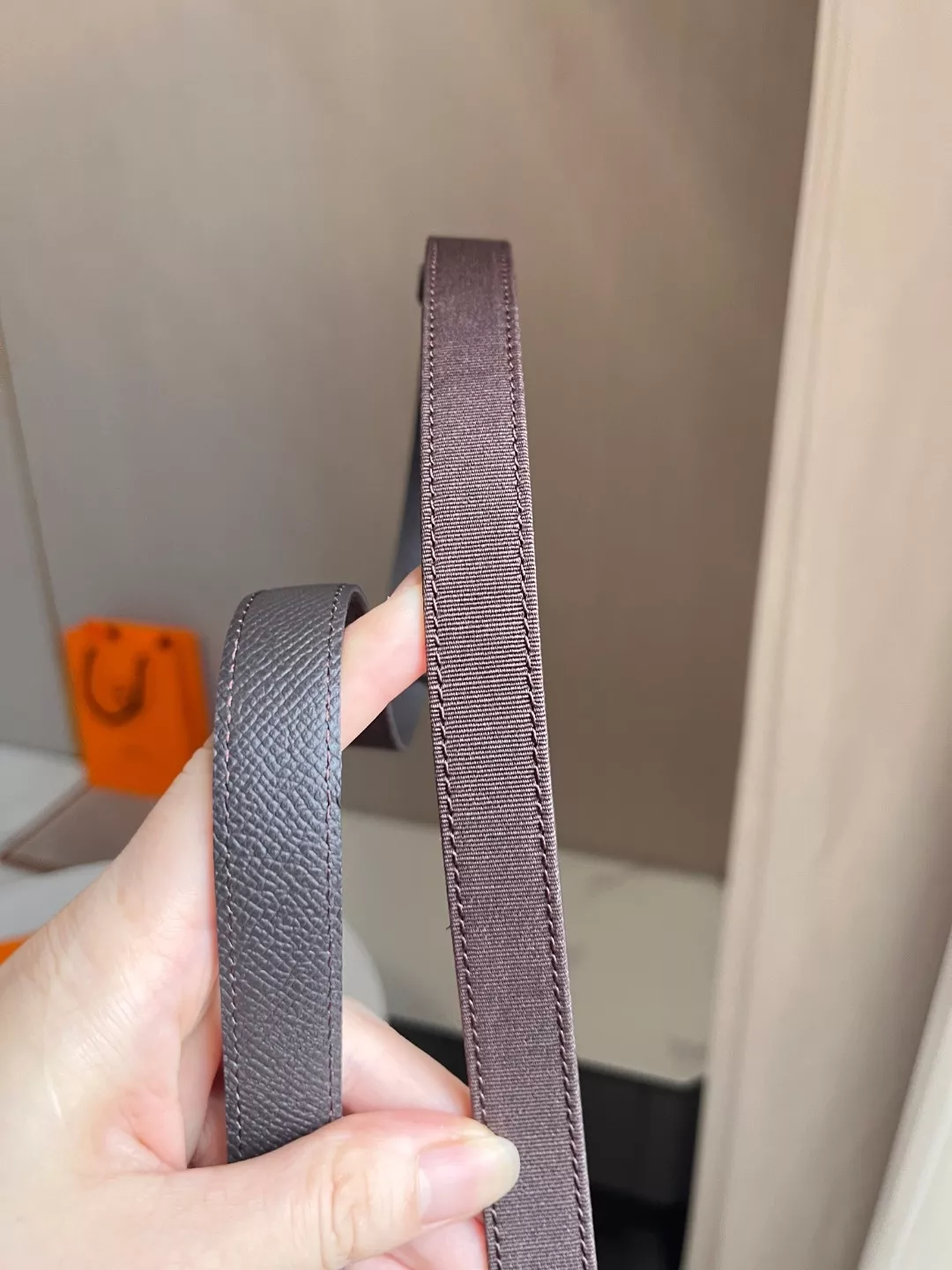 에르메스 켈리 스타일 1.8cm 가죽 허리띠 상세 이미지 7