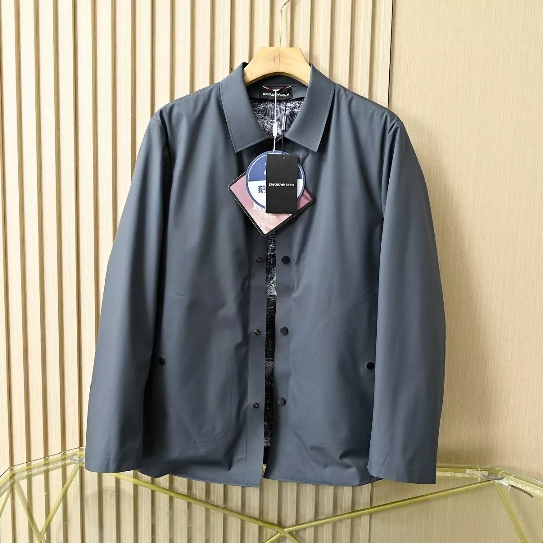 아르마니 25SS 3in1 카라 경량 구스다운 아우터 상세 이미지 4
