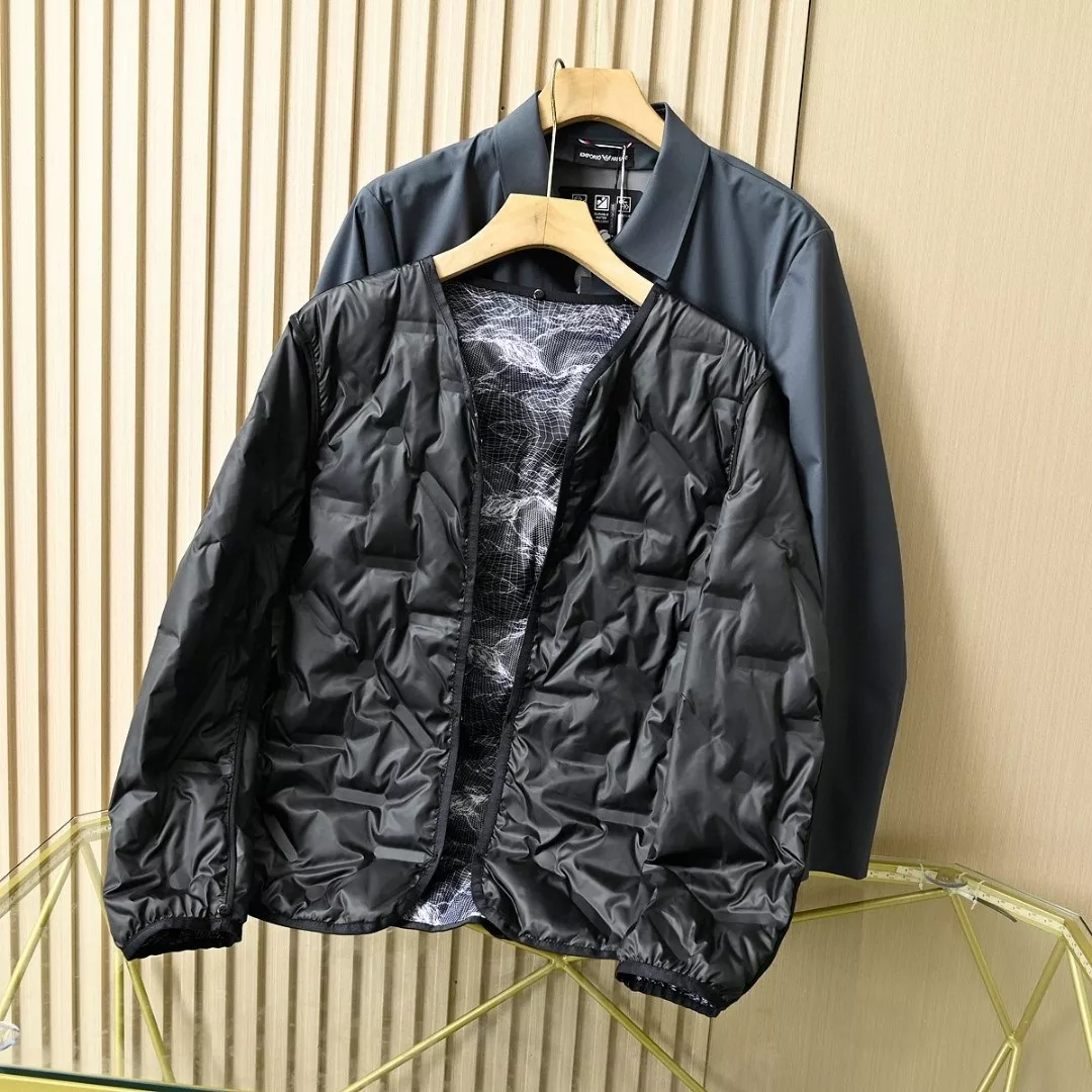 아르마니 25SS 3in1 카라 경량 구스다운 아우터 상세 이미지 12