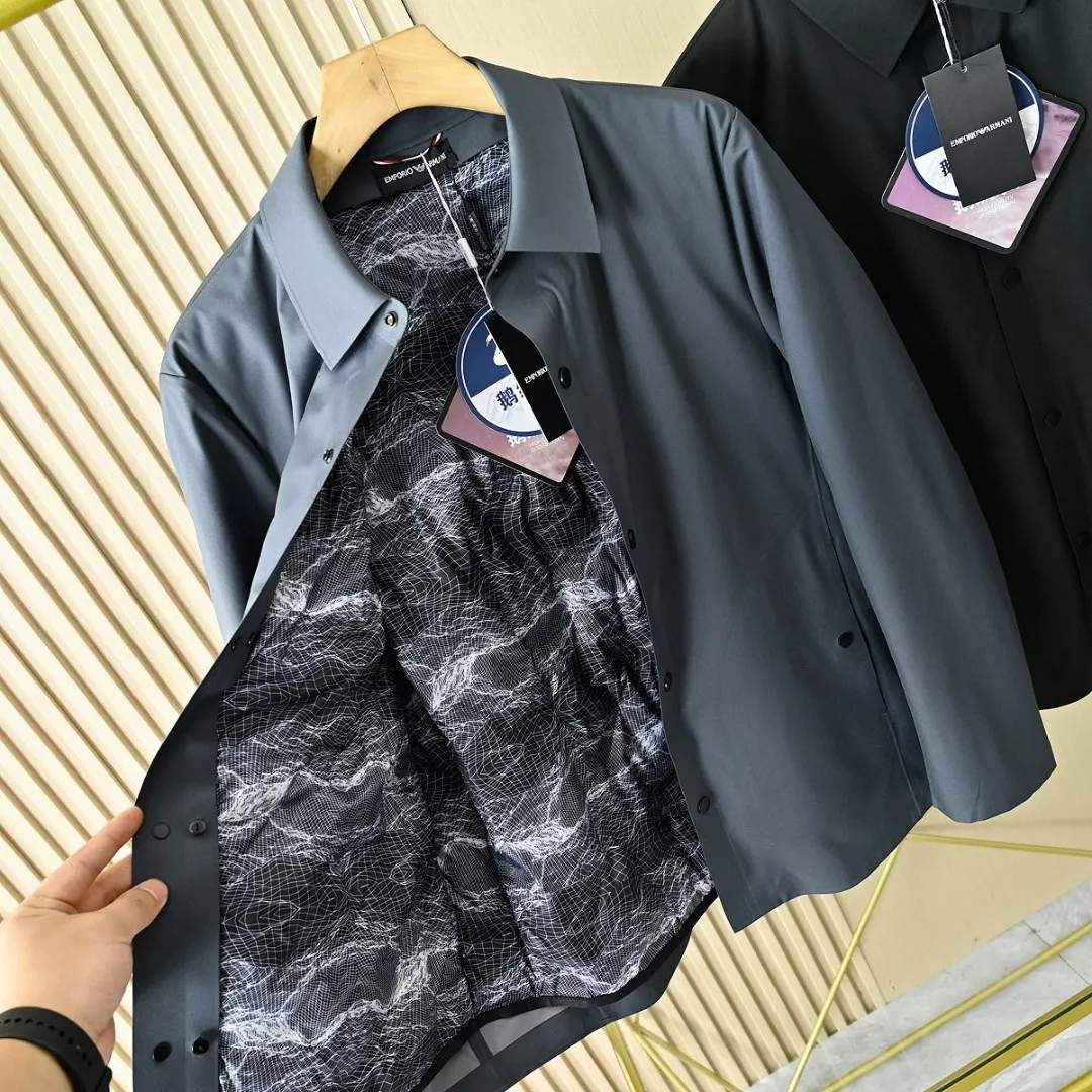 아르마니 25SS 3in1 카라 경량 구스다운 아우터 상세 이미지 15