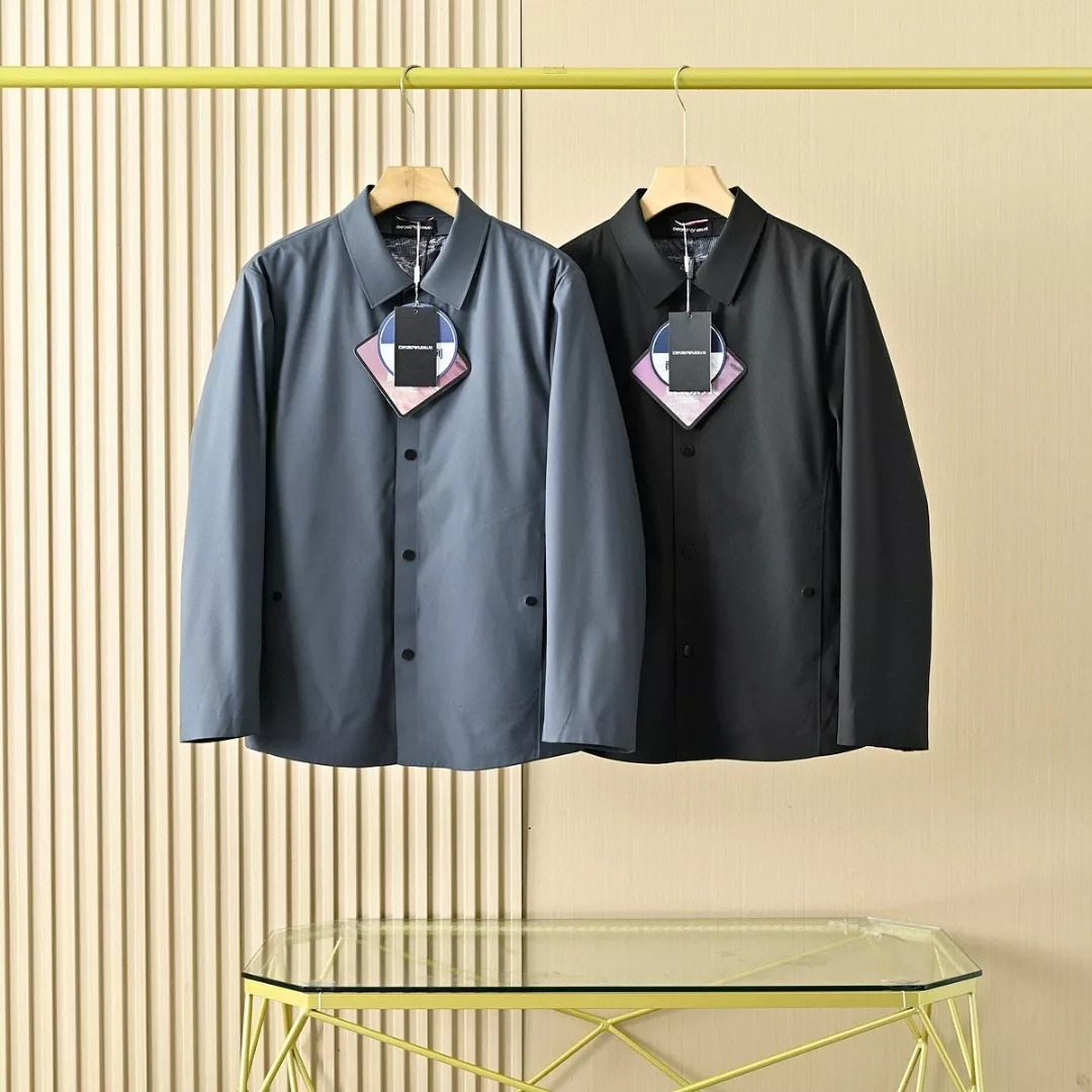 아르마니 25SS 3in1 카라 경량 구스다운 아우터 상세 이미지 1
