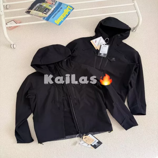 카일라스 SV 커플용 고어텍스 윈드스토퍼 소프트쉘 후드 재킷