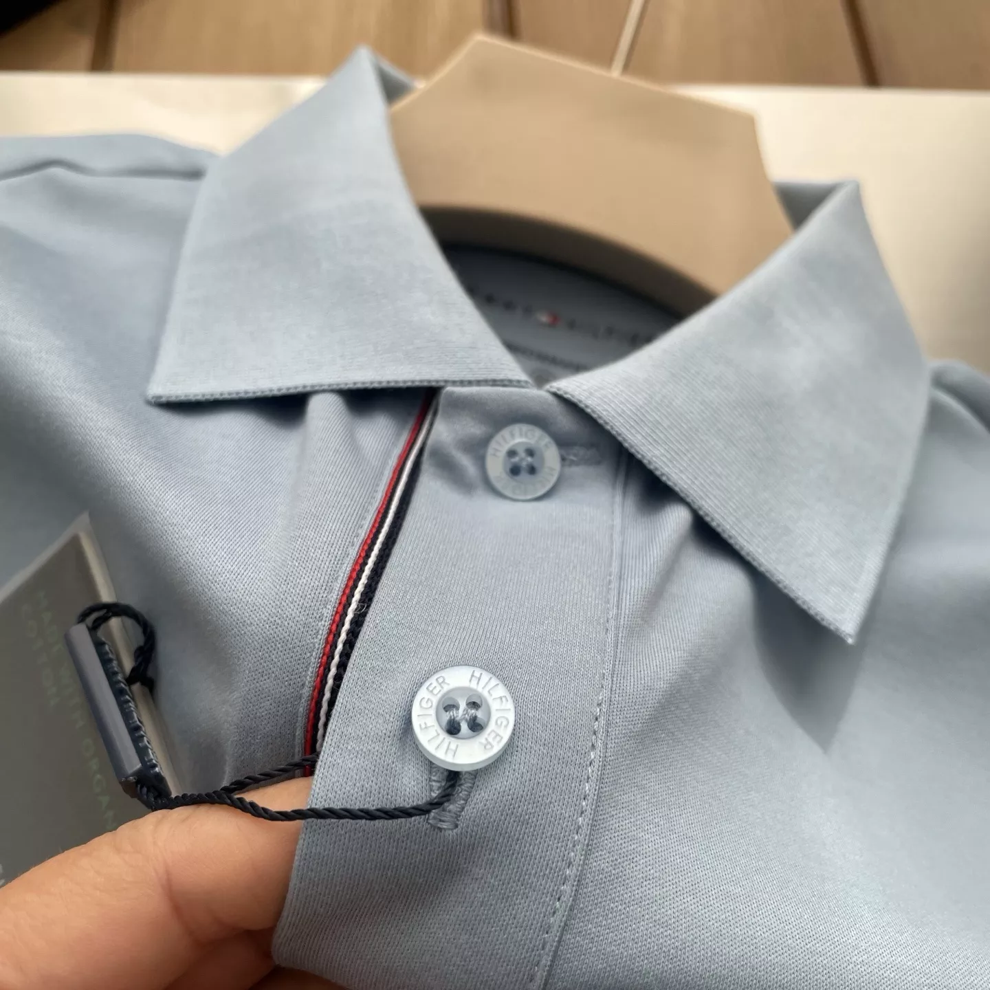 타미힐피거 남성 반소매 폴로 셔츠 상세 이미지 10