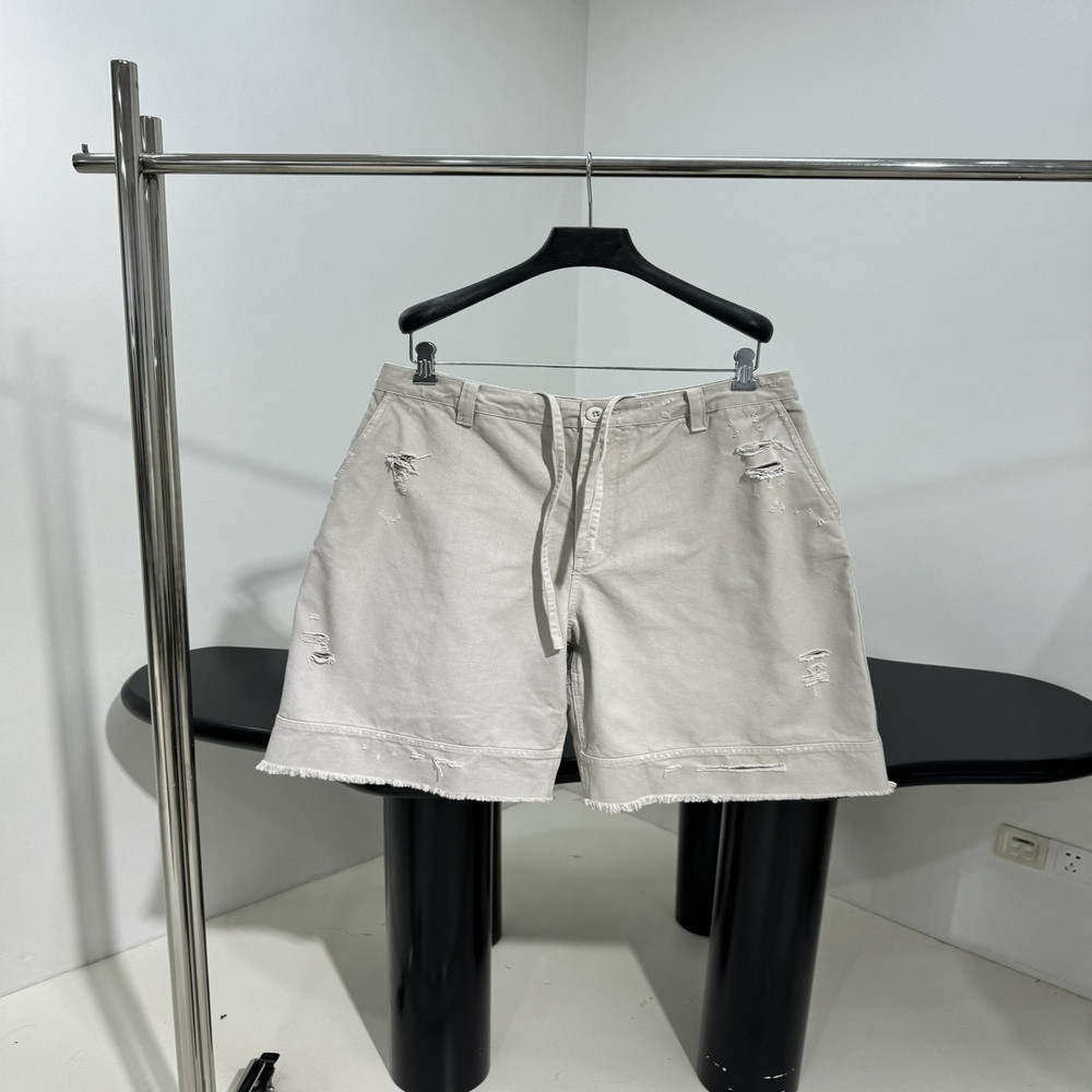 발렌시아가 워크웨어 오버핏 공장 중기장 팬츠