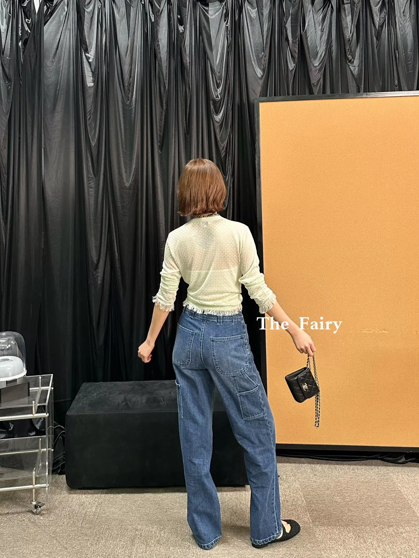 샤넬 더블C 자수 멀티포켓 스트레이트 데님 팬츠 상세 이미지 18