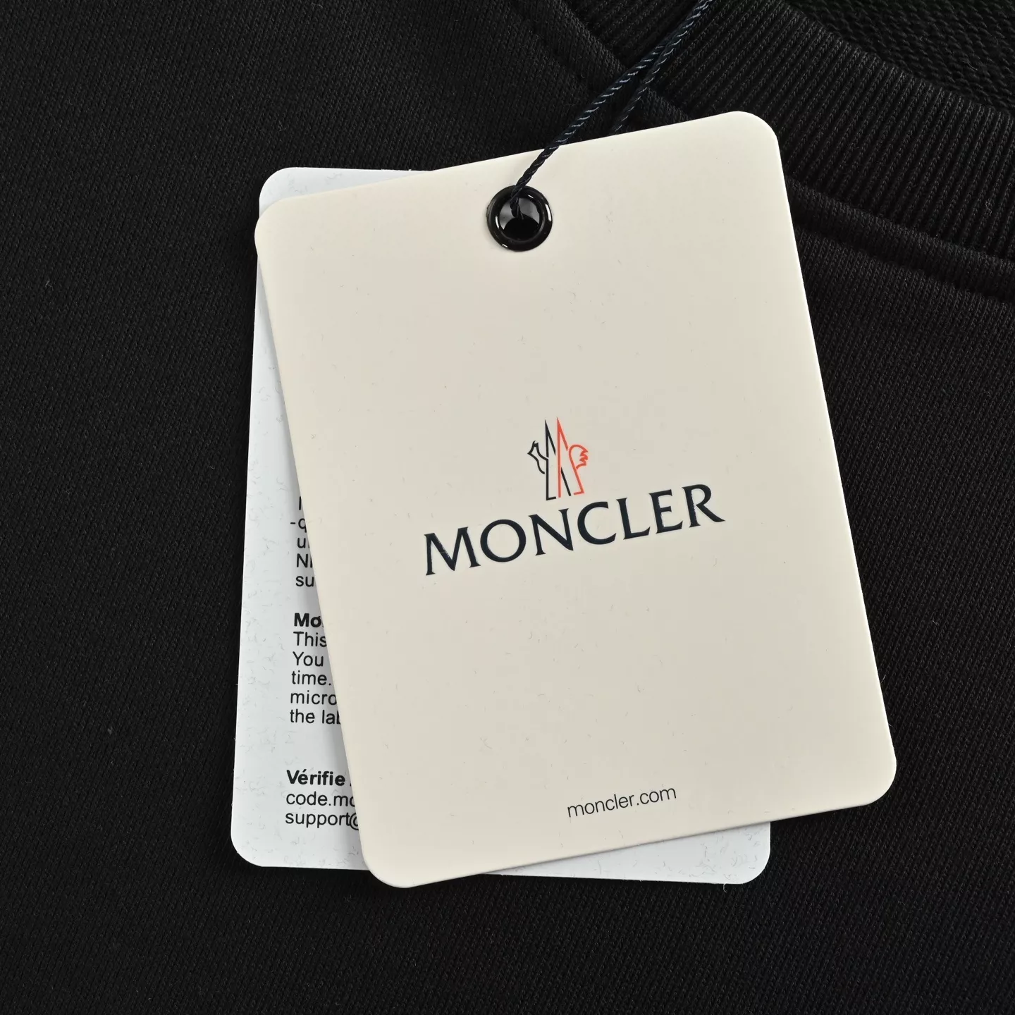 몽클레어 스마일 몬스터 자수 패치 크루넥 맨투맨 상세 이미지 7