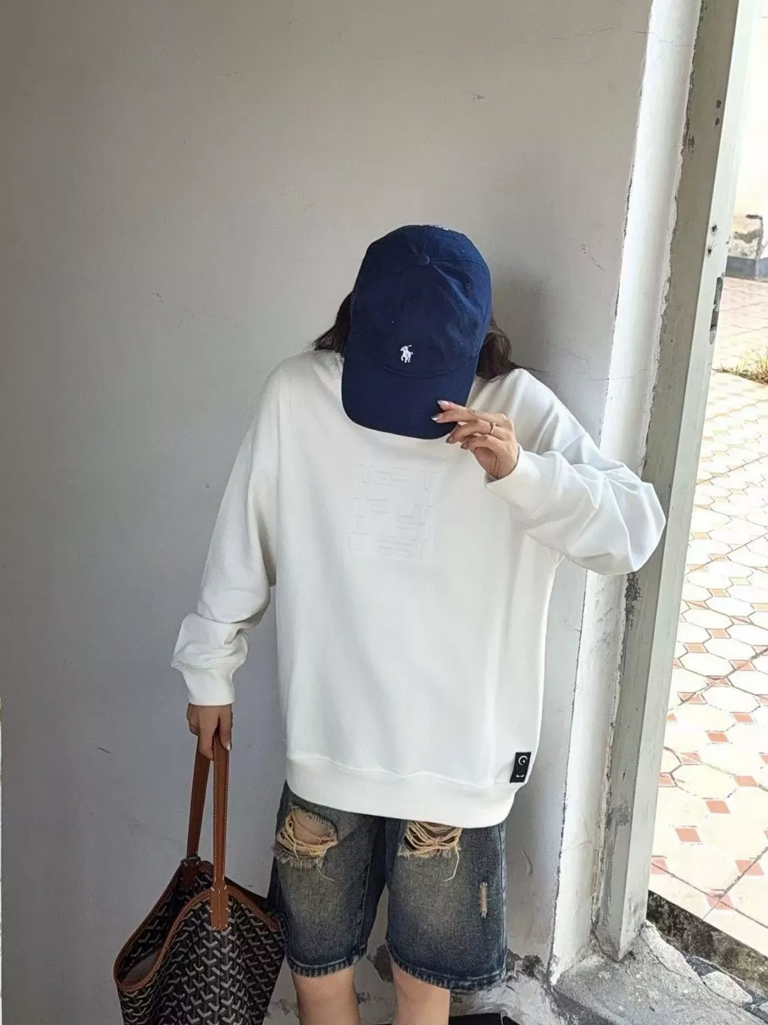 펜디 25FW 더블 F 엠보 라운드넥 스웨트셔츠 상세 이미지 17