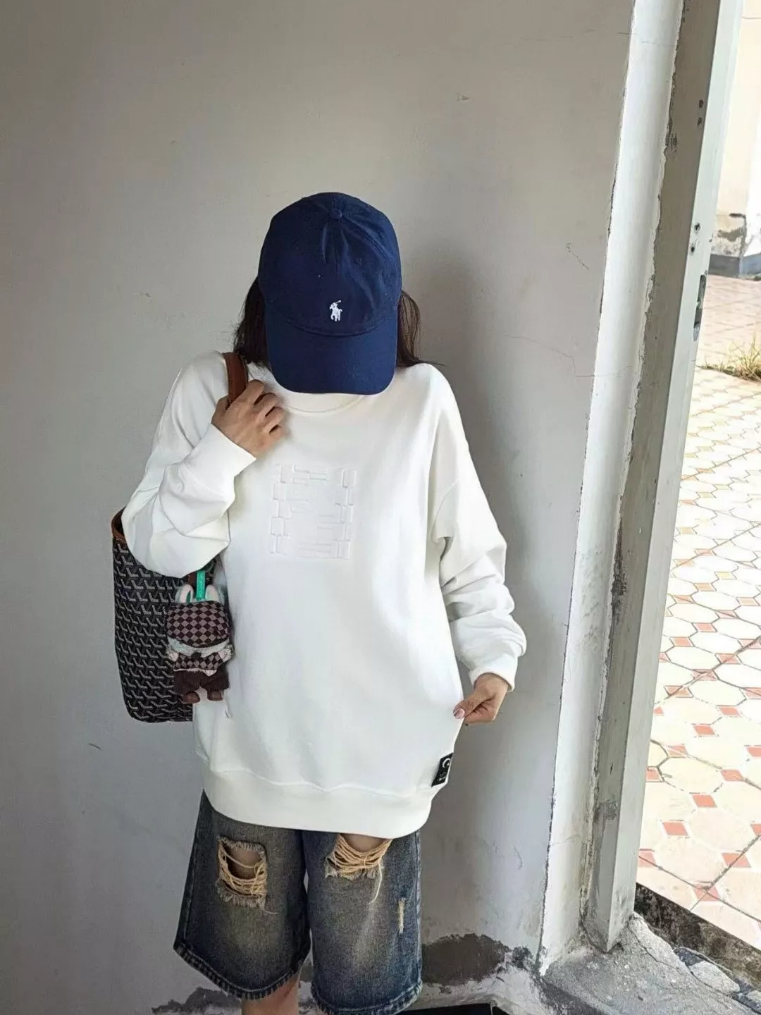 펜디 25FW 더블 F 엠보 라운드넥 스웨트셔츠 상세 이미지 18