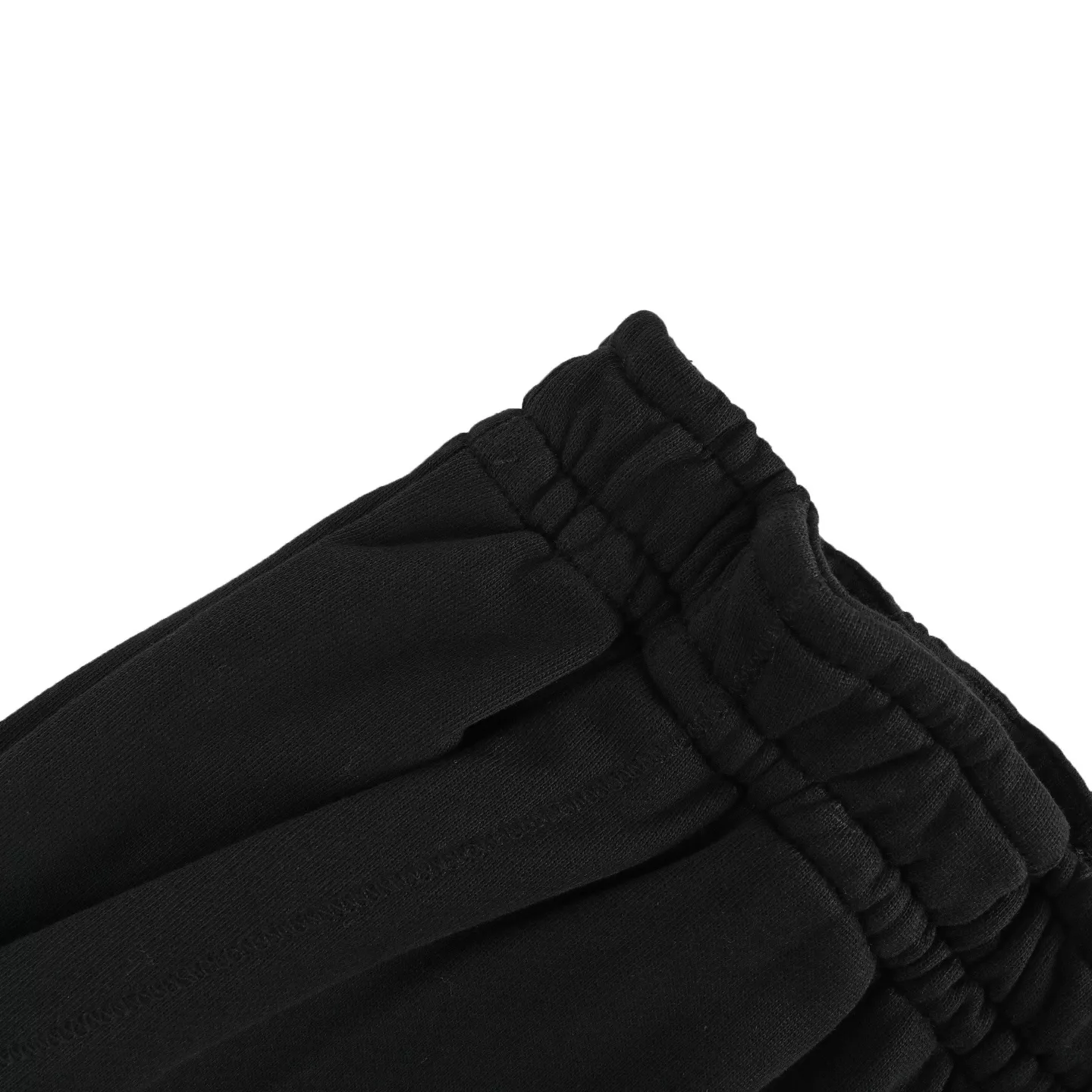 프라다 25FW 부착 라벨 코튼 드로스트링 스트레이트 팬츠 상세 이미지 9