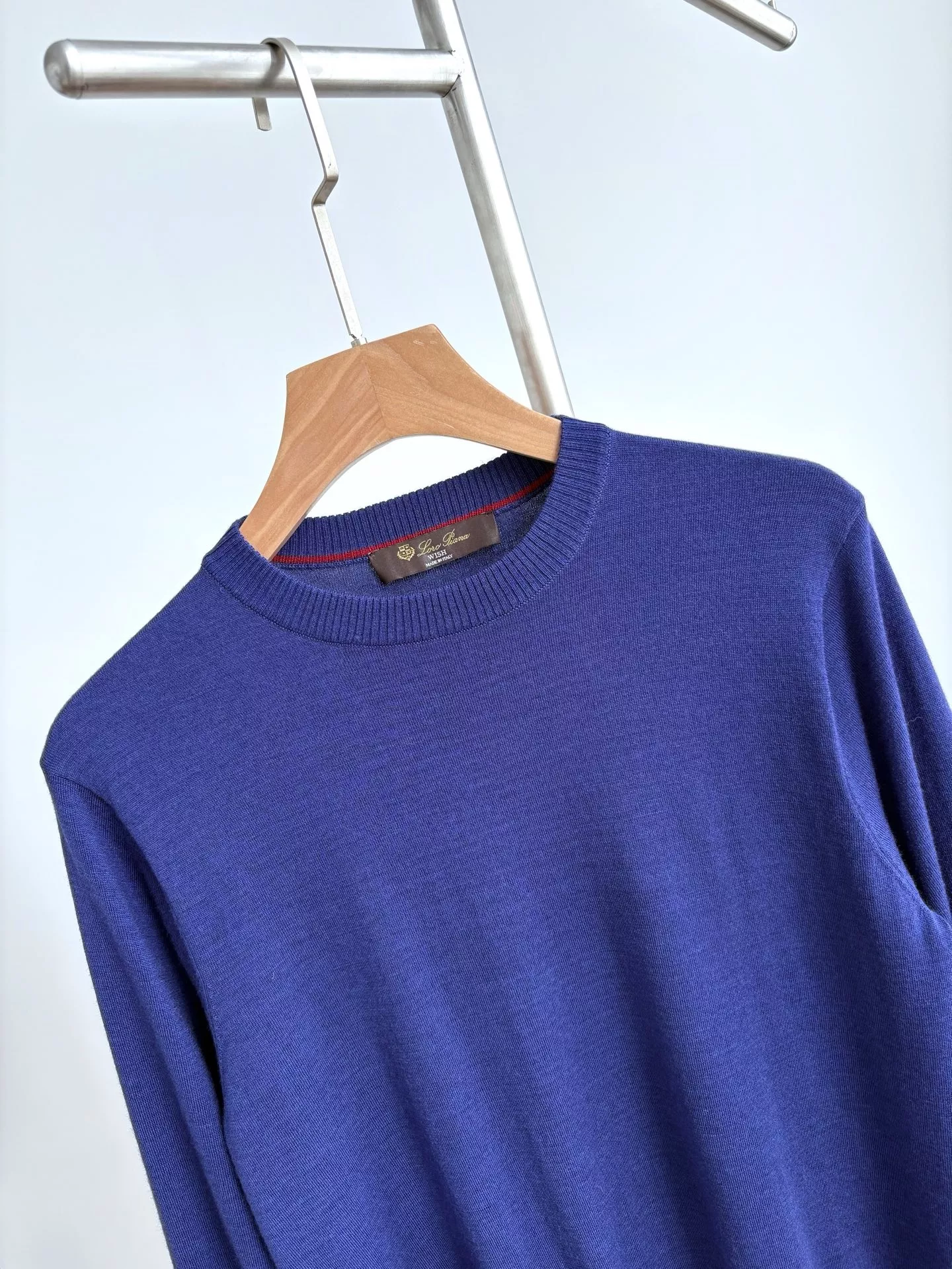 노브랜드 울 라운드넥 솔리드 풀오버 니트 상세 이미지 7