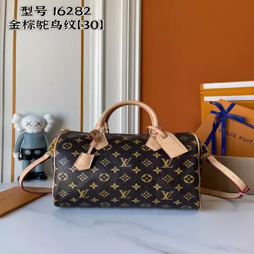 루이비통 스피디 반둘리에 30 모노그램 가죽 핸드백