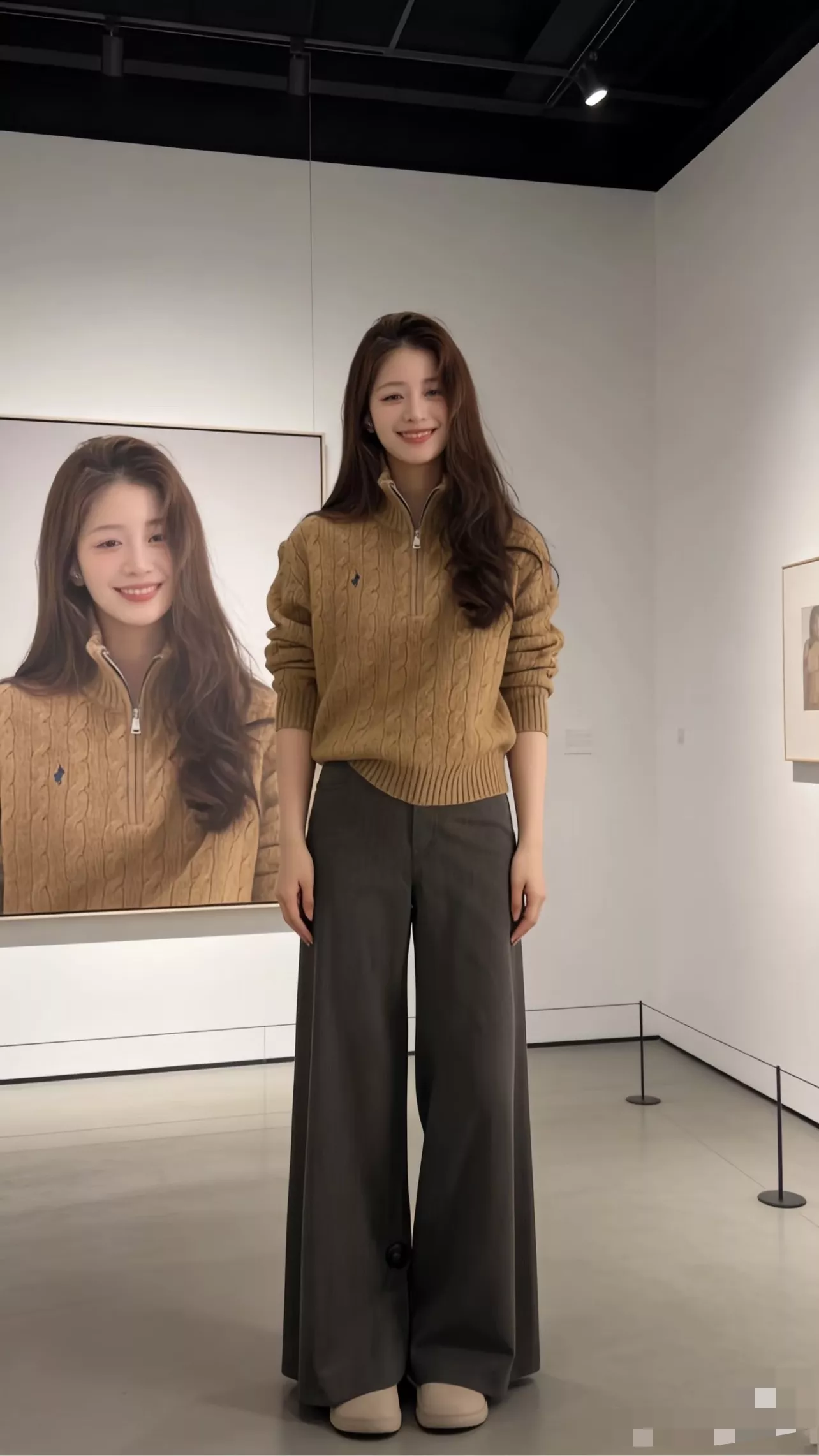 랄프로렌 케이블 니트 하프집업 스웨터 상세 이미지 42