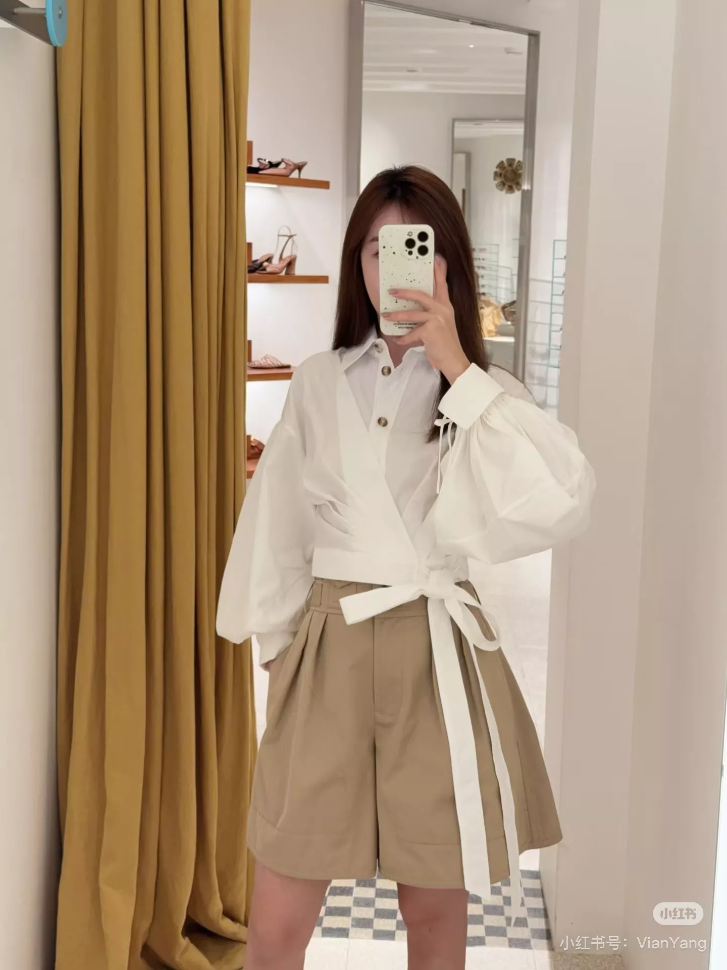 짐머만 크롭 스트랩 셔츠 상세 이미지 27