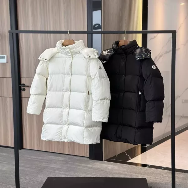 몽클레어 리트 후드 롱 다운 재킷